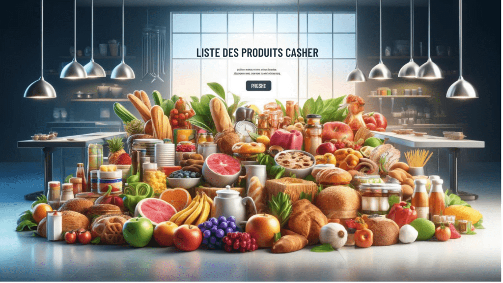Liste des produits Casher
